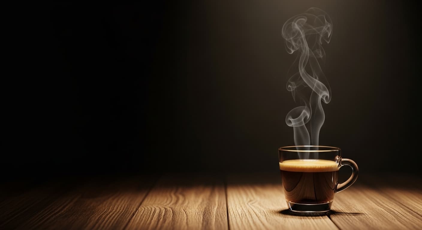 Coffee cup on a wooden table — Uncharted Coffee Co, specialty coffee Cape Town